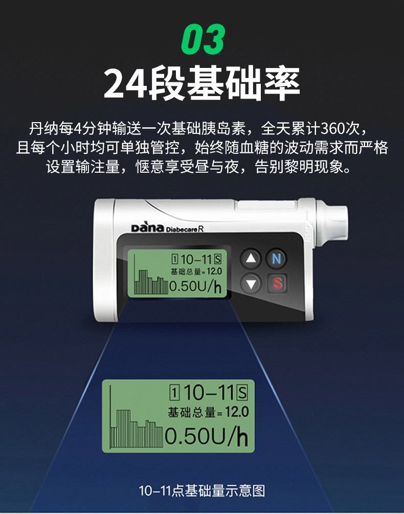 丹纳闭环式胰岛素泵