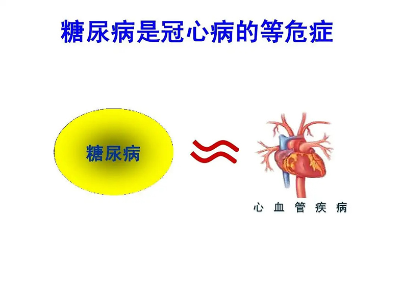 糖尿病是否为心血管点疾病等危症